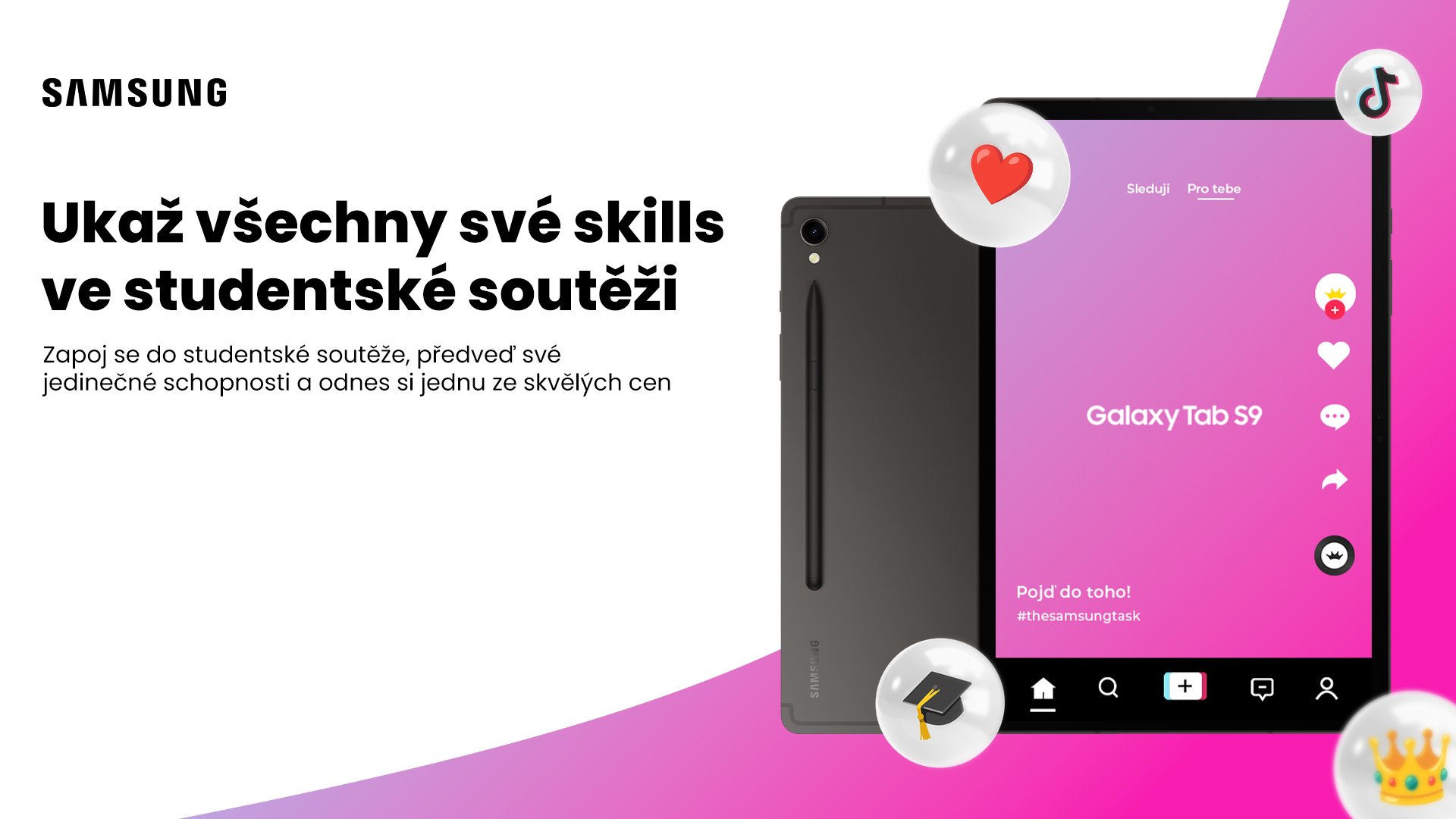 Náhledový obrázek článku The Samsung Task: Ukaž všechny své skills a odnes si nový Galaxy Tab S9