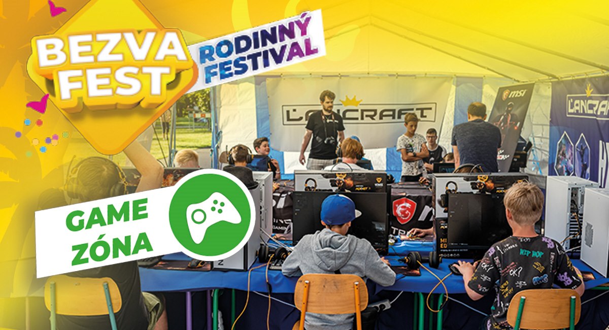 Náhledový obrázek článku Topová Game Zóna na Bezva Festu!