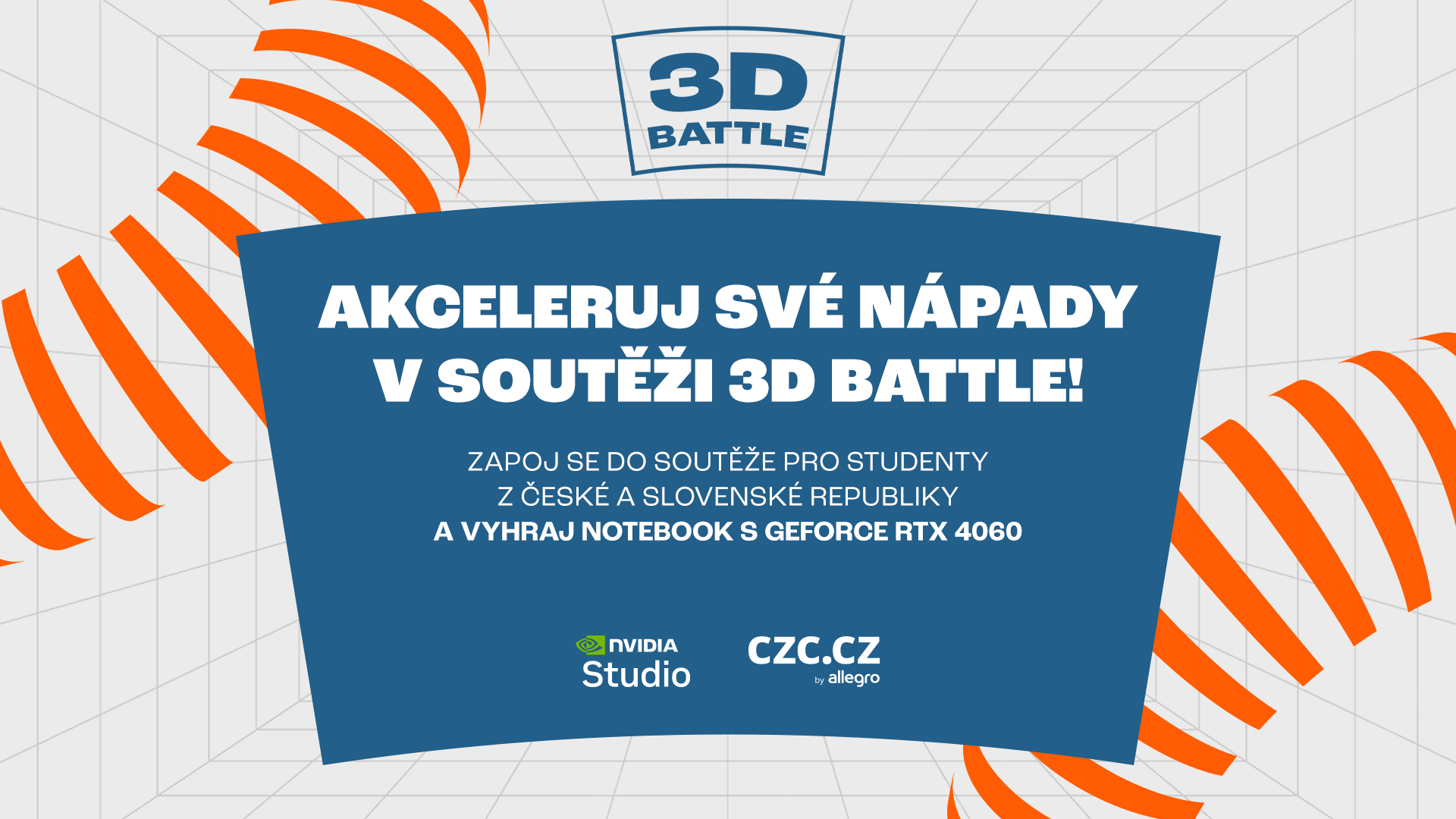 Náhledový obrázek článku Zapoj se do třetího ročníku studentských soutěží a ukáž své skills ve 3D modelování