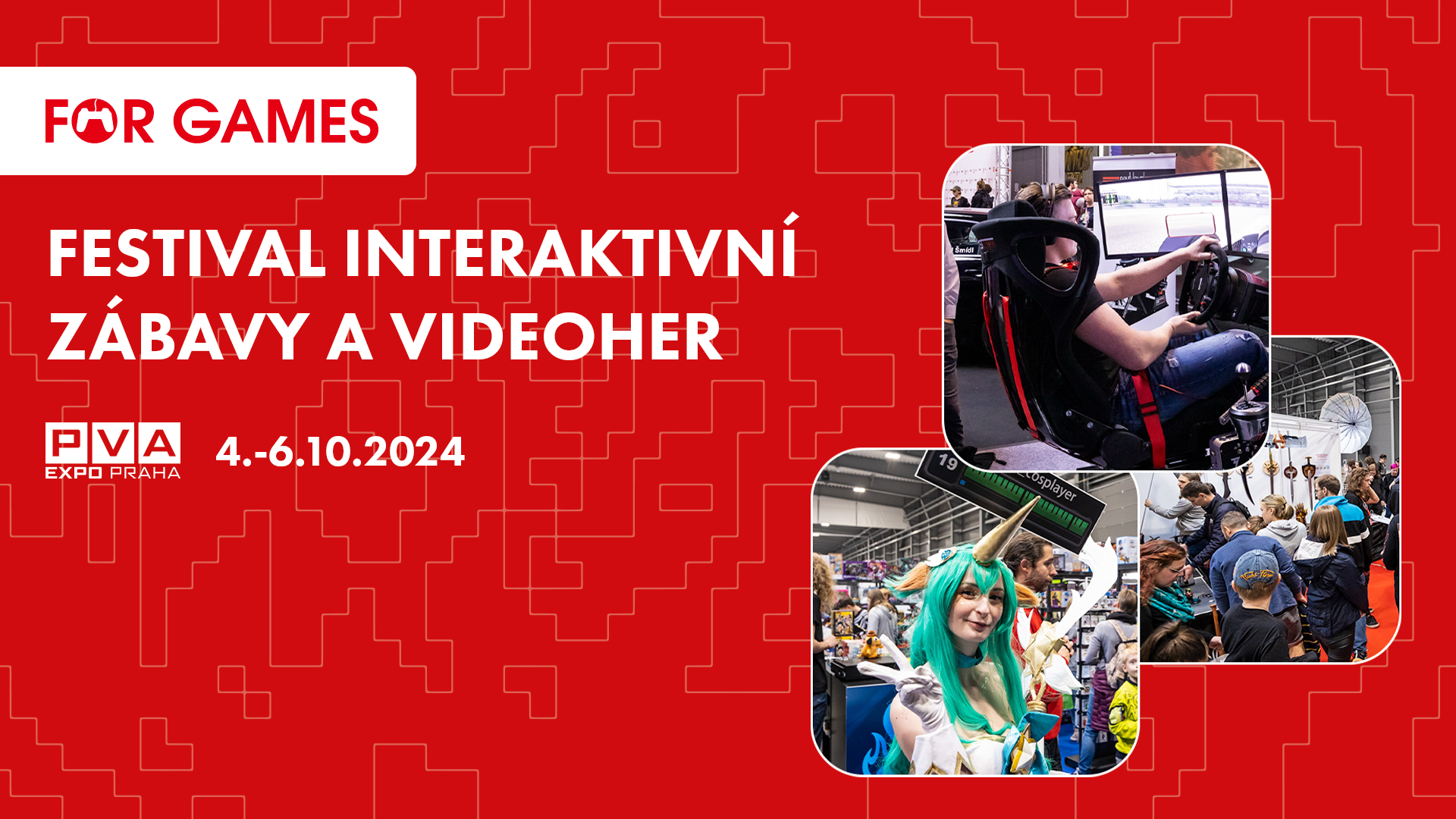 Náhledový obrázek článku Festival FOR GAMES 2024 je již za dveřmi
