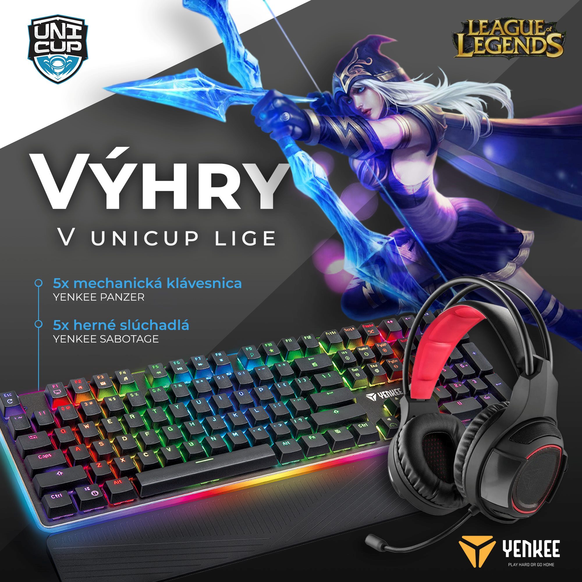 Unicup - výhry od Yenkee