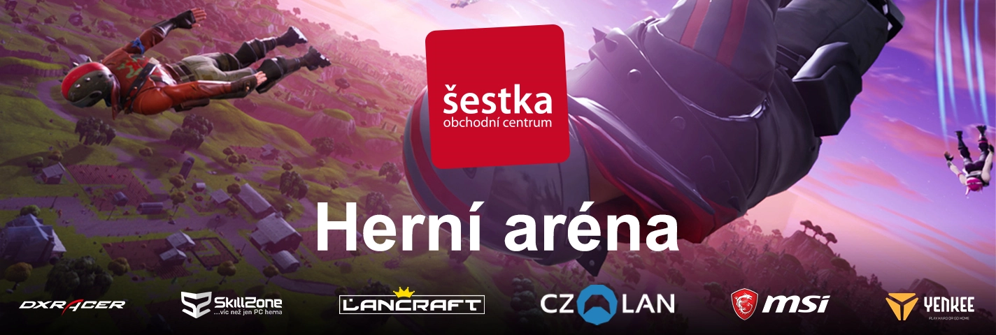Náhledový obrázek článku Herní aréna v OC Šestka v listopadu již po třetí!