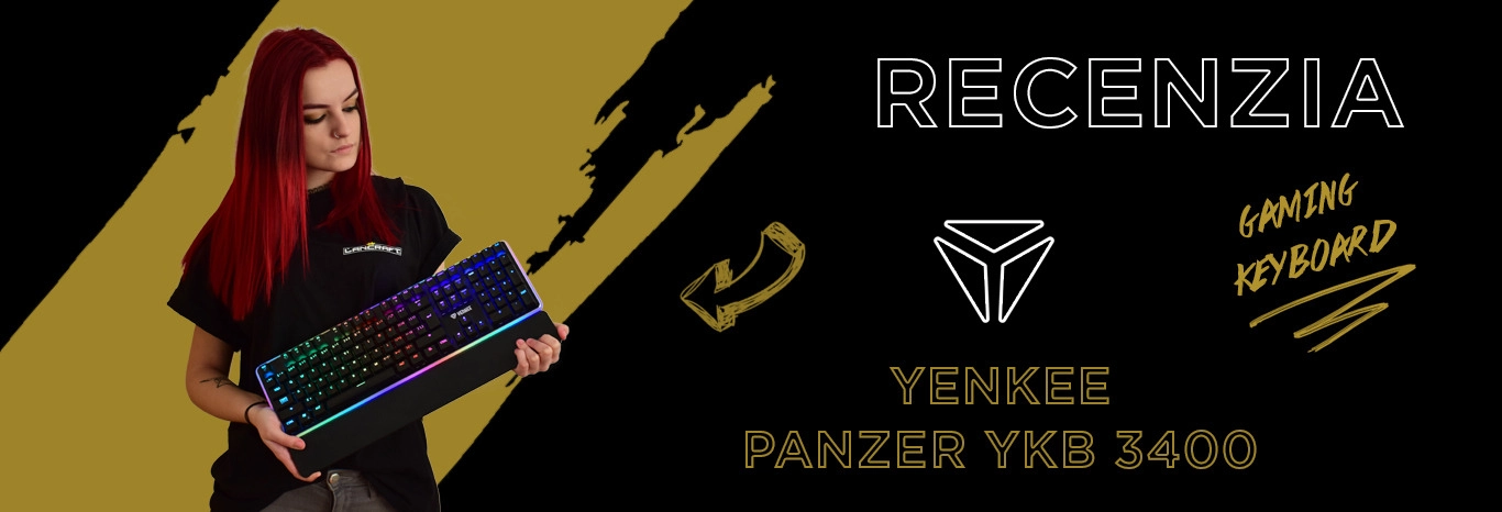 Náhledový obrázek článku Herná klávesnica YENKEE YKB 3400 PANZER - recenzia